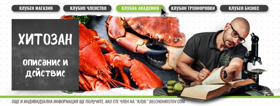 Хитозан – описание, действие, ползи и прием (приложение)