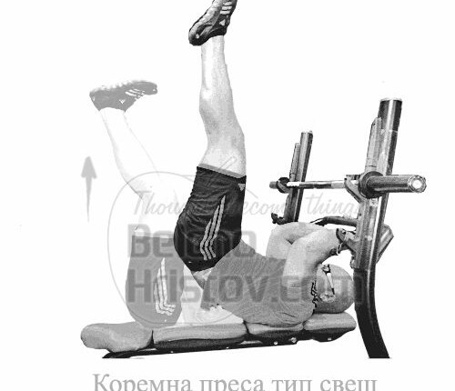 Повдигане на бедрата за коремна преса