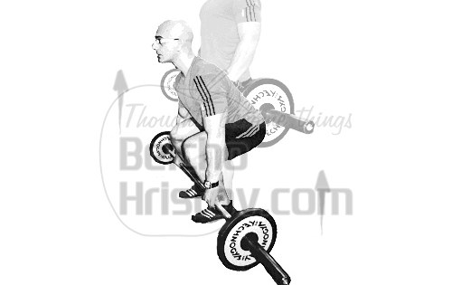 Мъртва тяга с щанга