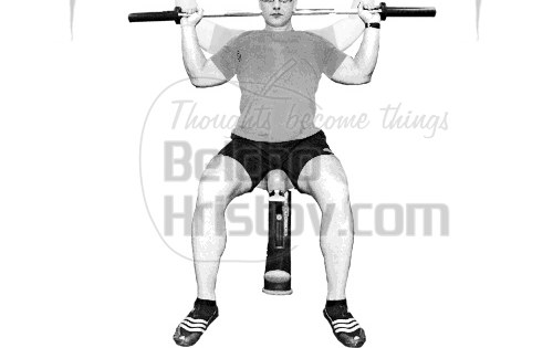 Раменни преси с щанга зад врат