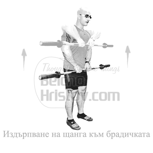 Издърпване на щанга до брадичката | Хеликоптер